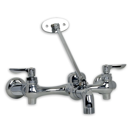 American Standard 8354.112.002 Wall Mount Service Sink Faucet with Top Brace - Chrome