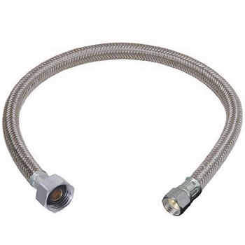 Brasscraft S1-12A-F Speed Plumb S1 Flexible Braided Faucet Hook-Up Connector