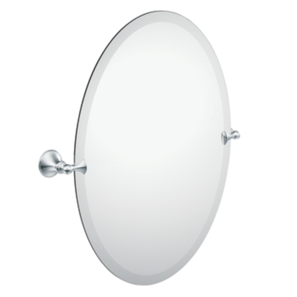 Moen DN2692CH Creative Specialties Glenshire Oval Tilting Mirror - Chrome
