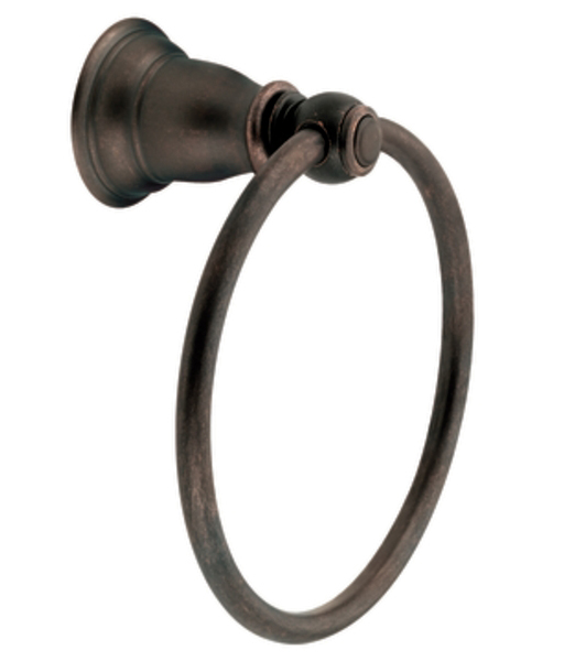 Moen YB5486ORB Creative Specialties Kingsley Towel Ring - Oil Rubbed Bronze