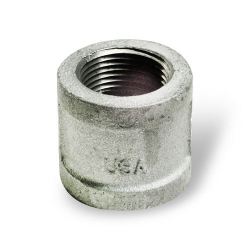 1-1/4 inch Malleable Iron Pipe Fitting R and L Coupling - Galvanized