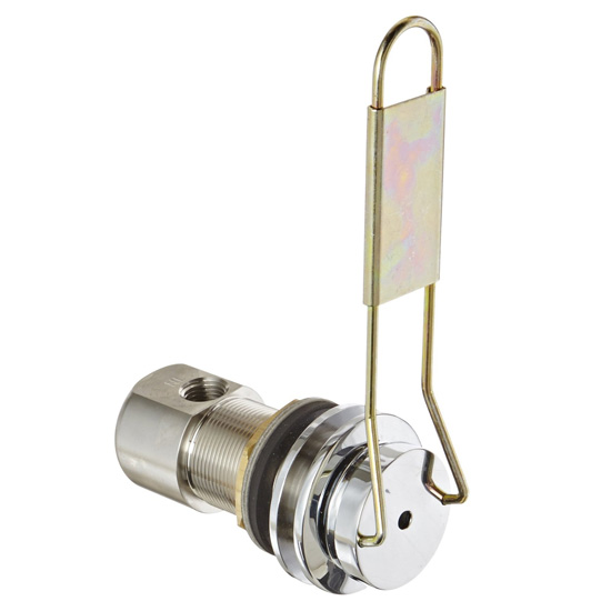 Haws 5874PBF Patented Lead-Free Stainless Steel Push Activated Valve
