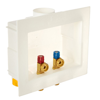 IPS 82052 Washer Dual Drain Outlet Box