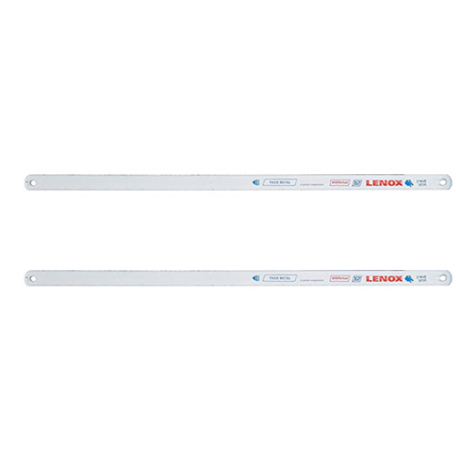 Lenox 20161T224HE 12 in 24 TPI T2 Technology Hacksaw Blade (2 Pack)