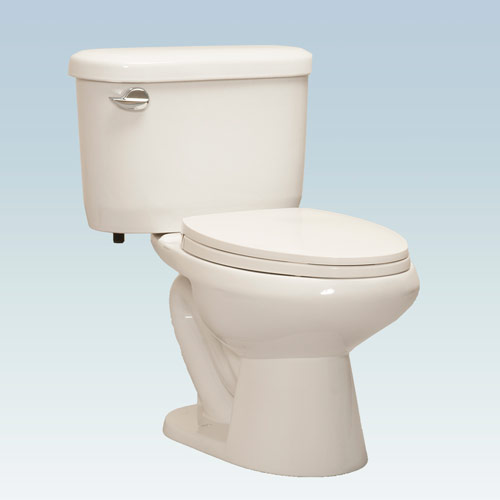 Western Pottery B432PF Elongated Pressure-Assist Toilet - White