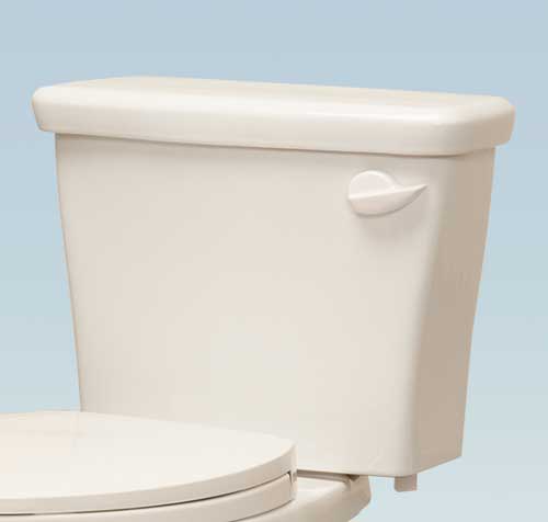 Western Pottery T8ULF-HET-RH 1.28 GPF Toilet Tank with Right Hand Flush lever - White